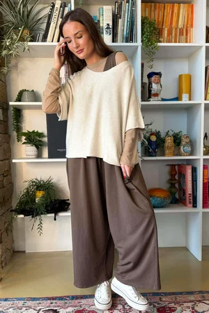 Conrad Layer Knit Stone - 